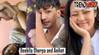 MMS Sextape Leaks Of Deekila Sherpa and Aniket