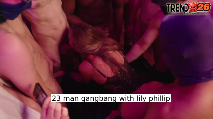23 man gangbang with lily phillip 2025
