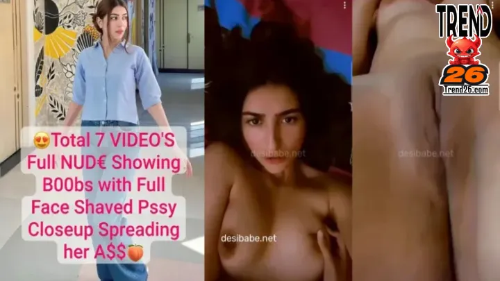 Hot Pakistani Model Flaunts Her Boobs And Pussy