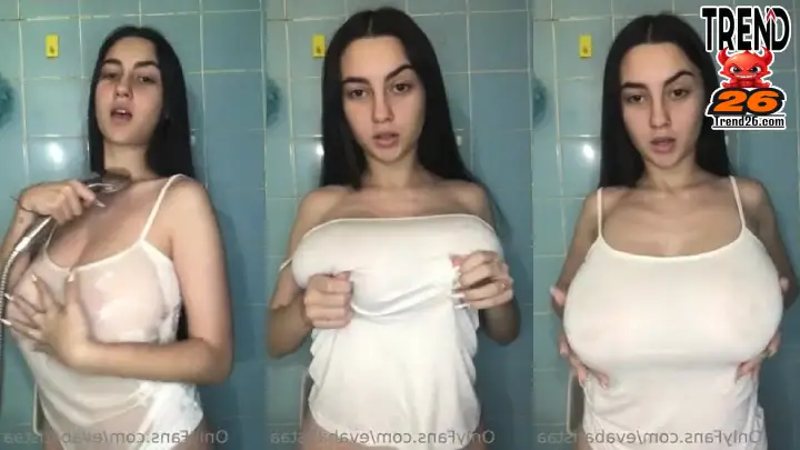 Eva Batista Nude Wet T-Shirt Shower Onlyfans Video Leaked