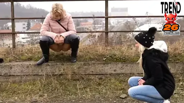 Sexy Girls Peeing B-roll Video Clips